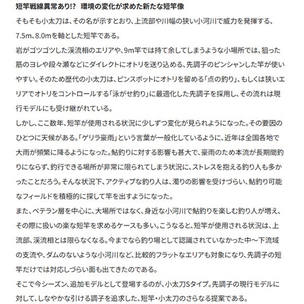 21スペシャル小太刀